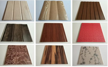 PVC wall panel interior